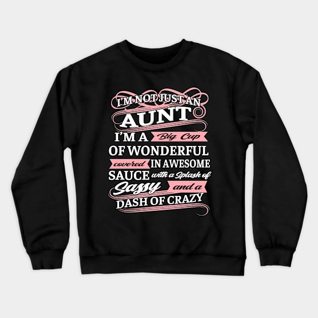 Aunt Shirt Funny Aunt Shirt Aunt Lover Mother's Day Crewneck Sweatshirt by Nikkyta